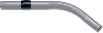 Numatic 601025 Suction Tube, Bends, 470 mm, Made of Aluminium with Suction Strength Control, Diameter 32 mm