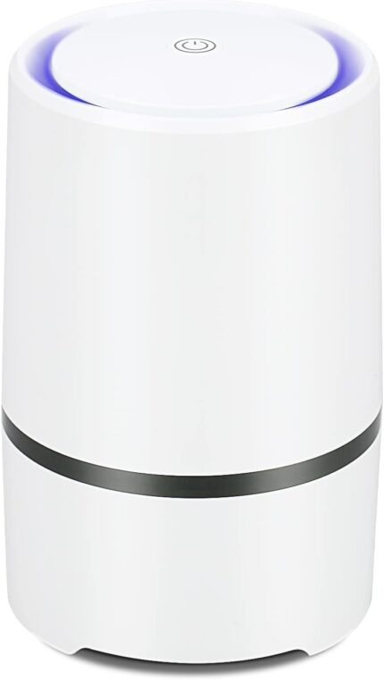 MELEDEN HEPA Air Purifier for Smoke, Pollen, Pet Dander, Odor, Dust Remove, Compact Air Purifiers for Home Bedroom, Kitchen and Office, No Ozone Air Cleaner