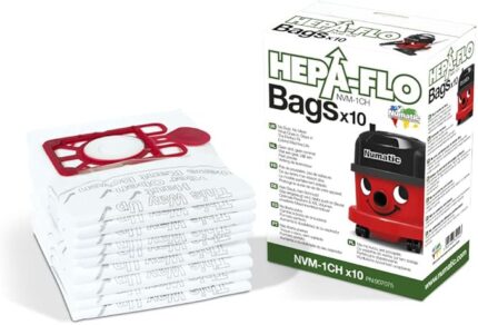 Numatic Numatic Henry Cleaner Bags - 1 Box (Pack of 10), White