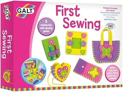 Galt First Sewing Kit - 5 Childrens Sewing Kits, Craft Kit for Kids