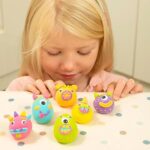 Monster Magnets - Air Drying Clay Modelling Craft Kit for Kids -Easy to Use and Mess Free Childrens Arts and Crafts for Boys and Girls